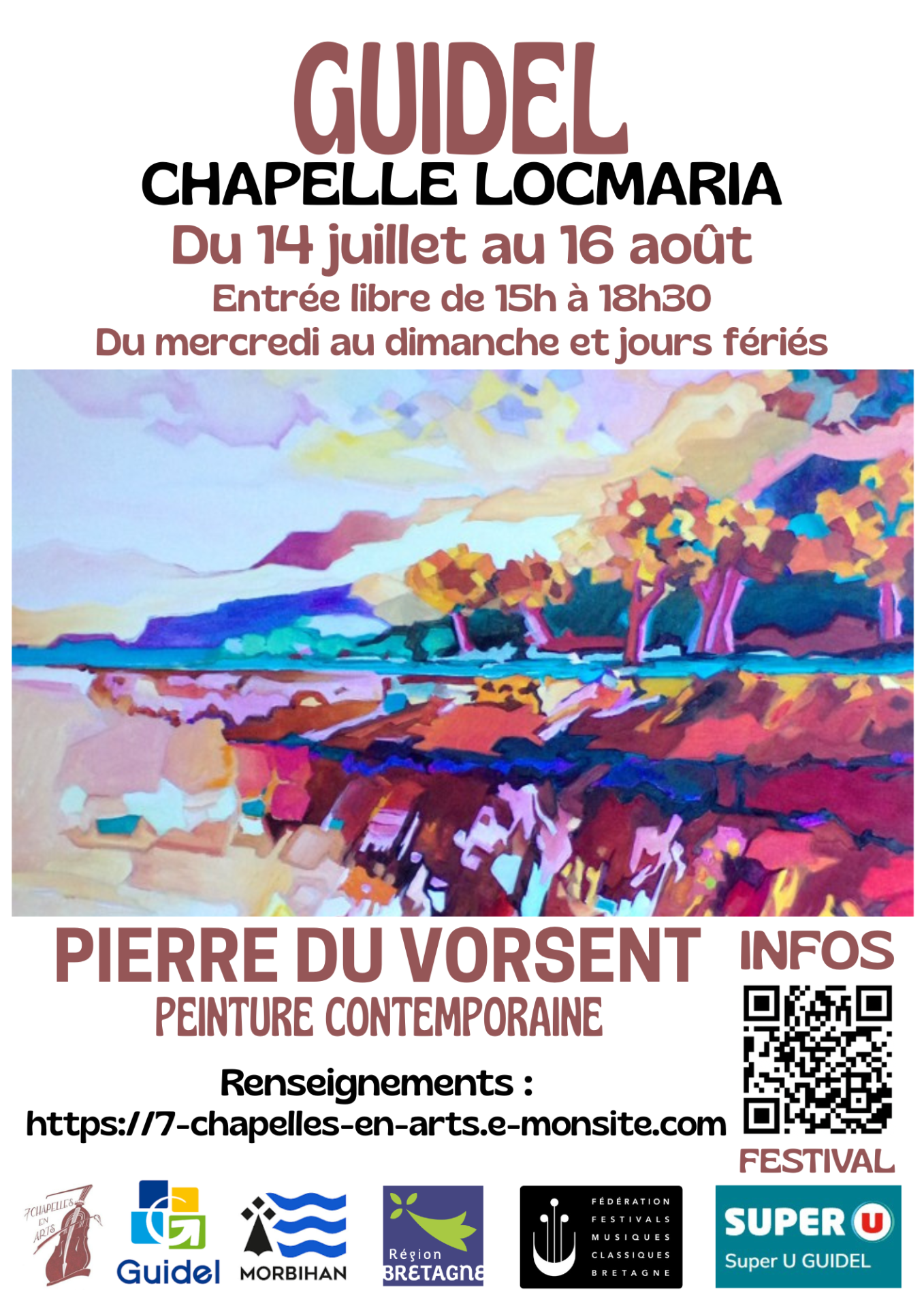 Affiche expo Locmaria 2026