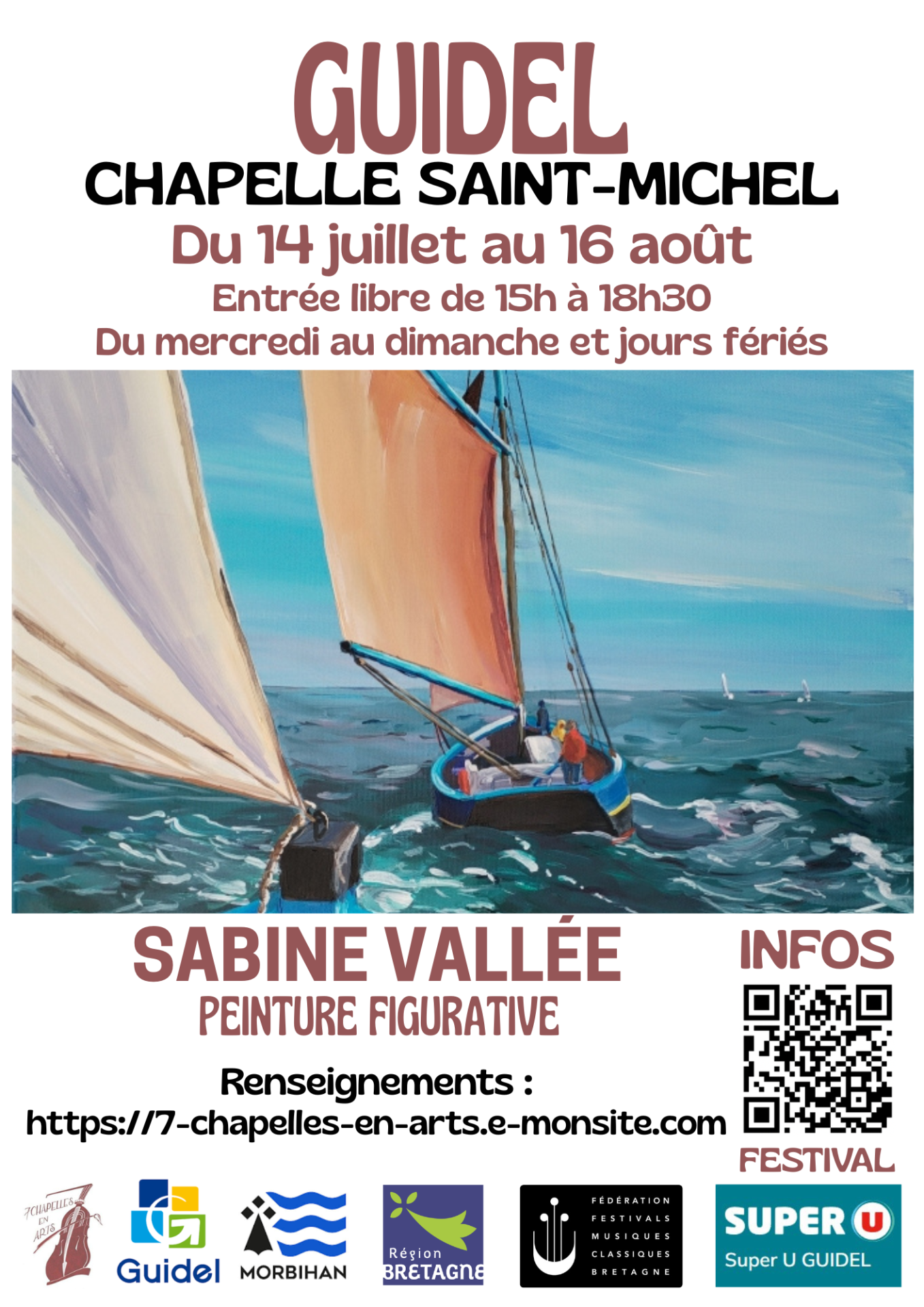 Affiche expo Saint Michel 2026