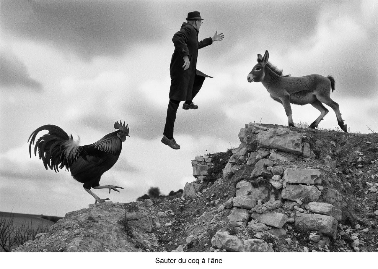 3) Michel Le Tenier photographie créative Sauter du coq à l'âne St Matthieu